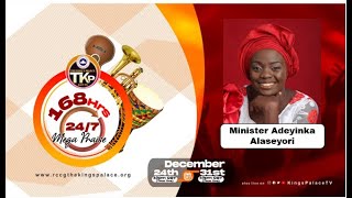 138th hour of 168 hours of praise | Minister Adeyinka Alaseyori | RCCG TKP | 2020