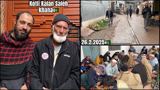 Rainy Day Kotli Kalan Saleh Khana | Hilal Walema Program |26.2.2025