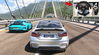 Forza Horizon 5 - BMW M4 F82 Tuned | Goliath Race Thrustmaster TX Gameplay