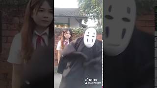 【無臉男惡搞日常】無臉男 亂入尷尬舞 抖音