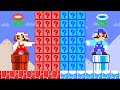 HOT & COLD Battle: What If Mario and Luigi Touch Everything Turn to Fire and Ice? | ADN MARIO GAME