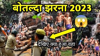 botalda waterfall 2023 ll बोतल्दा झरना पे कारनामे देखे,ll atal rock garden botalda