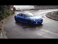 rx8 drift in the wet