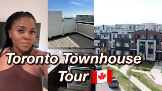 Toronto Townhouse Tour | Property in Canada🇨🇦 |Toronto, Canada House Hunting - Real Estate Canada