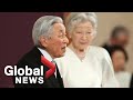 Japanese emperor Akihito abdicates throne