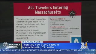 New Coronavirus Steps: Travelers To Massachusetts Told To Self-Quarantine For 14 Days