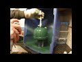 bialaddin 300x 1940s military green lamp restoration