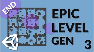 ROGUE LIKE RANDOM LEVEL GENERATION - INTERMEDIATE C#/UNITY TUTORIAL - #3 [END]