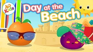 Day At the Beach! | Kid's Beach Day Learning Song