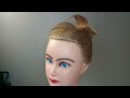 french rool timeless elegance french twist up do hairstyle tutorial