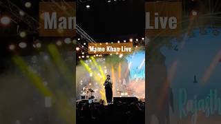Mame Khan Live | Coke studio #shorts #viral #shortsvideo #rajasthan