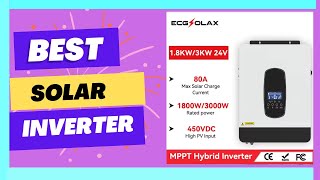 ECGSOLAX 1.8KW 3KW Hybrid Solar Inverter 12V 24V