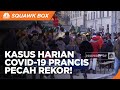 Kasus Harian Covid-19 Prancis Pecah Rekor