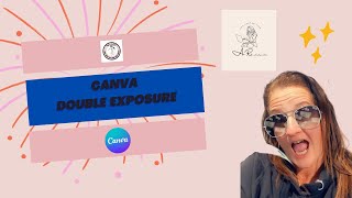 Double Exposure Effect in Canva #designtutorial #canvatutorial #canva #canvatips