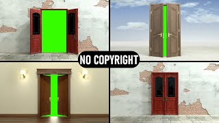 Door Green Screen || HD Door Open Close Green Screen || NO COPYRIGHT || Mondal Screen