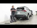 etrailer test fitting the thule epos 2 bike rack 2021 toyota rav4