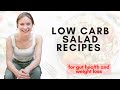 Low Carb Salad Recipe for Gut Health and Weight Loss