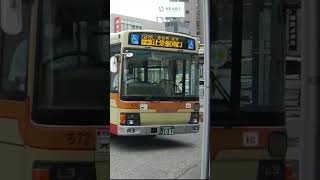 20241026🟥🟨🟧神奈中バスち72（湘南200か1082 PJ-LV234N1）🚌茅ヶ崎駅南口にて①　#神奈川中央交通 #神奈中バス #神奈中