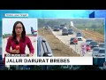 Sempat Dipadati Pemudik Semalam, Jalur Darurat Pantura Brebes Saat Ini Normal - Mudik 2017