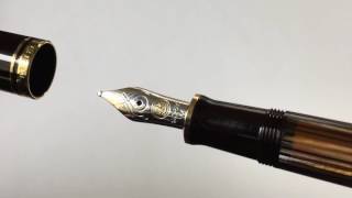 The Dance of the Pelikan M400 Tortoiseshell Brown Fountain Pen