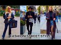 How Do People dress in Istanbul- Fall/Winter Fashion Style - December Street Style Outfit. 4K