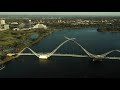 glimpses of perth. episode 2. optus stadium and matagarup bridge all in 4k and ultra hd