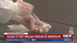 Gilead To Test Inhaled Version Of Remdesivir