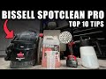 TOP 10 TIPS BISSELL SPOTCLEAN PRO