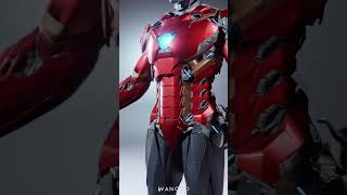 アイアンマン　腹筋アーマーの3Dモデリング　#3d #mcu #ironman