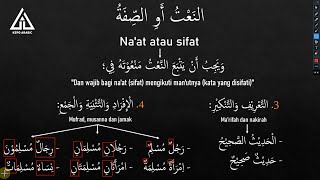 Belajar bahasa arab dari nol part 66 || Isim Majrur : 3. Tawabi' : a. Na'tun atau sifat