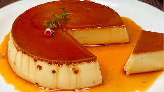 Only 3 Ingredients CARAMEL PUDDING - No Oven Delicious Caramel Pudding | कारमेल पुडिंग-Easy Dessert