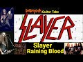 Raining Blood - Slayer - Guitar + Bass TABS Lesson