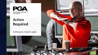 PGA Qualifications: Action Required