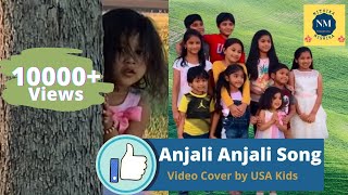Anjali Anjali Video Song | Mishika as Anjali | Cover Song | 4K | Anjali Telugu Movie | Ilayaraja