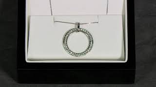 Americus Diamond Circle of Support Diamond Pendant