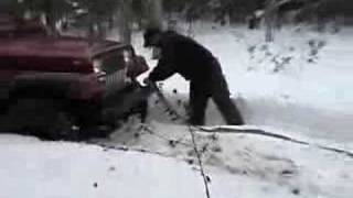 Winter Jeeping in Nova Scotia