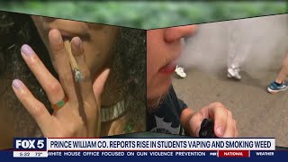 Prince William Co. reports rise in students vaping and smoking weed