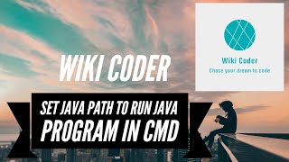 Set java path to run java program in CMD in Urdu/Hindi.