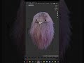 Blender Hair shader #blender #nodes #blendercommunity #blendershort #digitalart #tutorial
