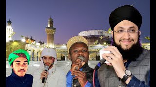 Hafiz Tahir Qadri ,  Shabbir Barkati, and Shafi Khan in Baghdad Sareef 2018 (Zeyarat e Iraq 2018)