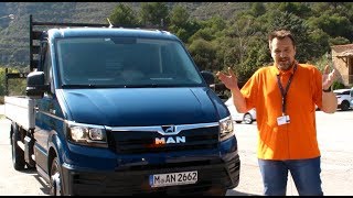 Первый тест MAN TGE. Клон VW Crafter