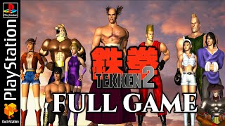 Tekken 2 (1995) - Walkthrough - Full Game - All Characters Endings - No Commentary