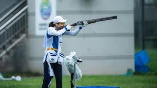 全运回放Full match：射击女子飞碟双向决赛 | Shooting Women's Skeet Final |2021 Chinese National Games Final de Skeet