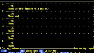 FilePro - Chapter 5 - Define Processing Dummy Variables (fields)