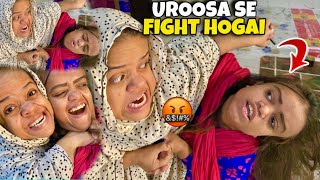 Fight Prank On My Sister Uroosa 🤣 | Uroosa Ghar Chor K Chali Gai 😱 | Sanober Choti