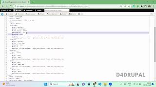 Create/Update Elements with source webform module Drupal 9, 10 | D4Drupal