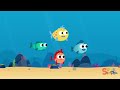 mr. golden sun with finny the shark 1 hour under the sea compilation super simple songs