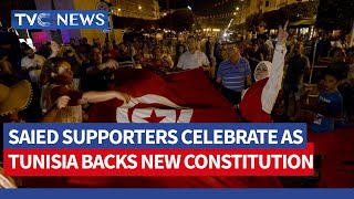 Saied's Supporters Celebrate As Election Sees low Turnout In Tunisia