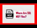 How To Find Database Location in SQL Server Management Studio