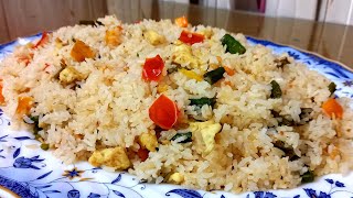 Chinese Egg Vegetable Fried Rice| সবচেয়ে সহজ পদ্ধতিতে এগ ভেজ ফ্রায়েড রাইস